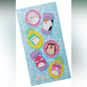 NWT Squishmallows Super Soft Cotton Bath/Pool/Beach Towel, 58 in x 28 in